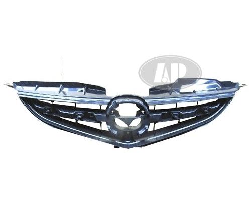 Calandre Mazda 5 2008-2010 Noir mat, MA1200183