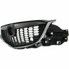 2013-2015 Mazda Cx5 Grille Partial Painted-Bk With Chrome Mldg