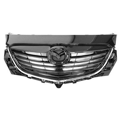 Calandre peinte en noir avec moulure chromée pour Mazda CX-9 2013-2015, MA1200191