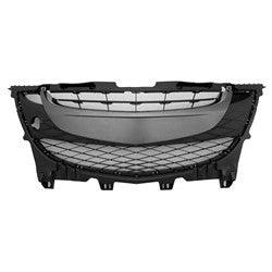2012-2015 Mazda 5 Grille With Fogs With Smooth Ptd Upper Protector