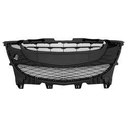 Calandre Mazda 5 2016-2017 sans antibrouillards avec protection supérieure à texture lisse, MA1200194