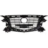 2017-2018 Mazda 3 Grille Matte-Black Mexico Built Without Emblem Base For Use With Additional Moulding Sedan/Hatch Back