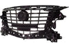 2017-2018 Mazda 3 Grille Matte-Black Mexico Built With Emblem Base For Use With Additional Moulding Sedan/Hatch Back