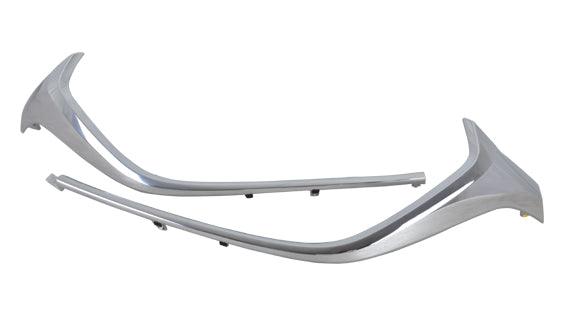Moulure de calandre chromée extérieure inférieure côté conducteur pour Mazda CX-3 (2016-2021), MA1212103