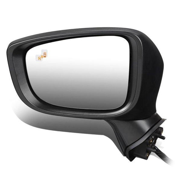 2017-2018 Mazda 3 Mirror Driver Side Power Heated Ptm With Signal/Blind Spot Japan Built