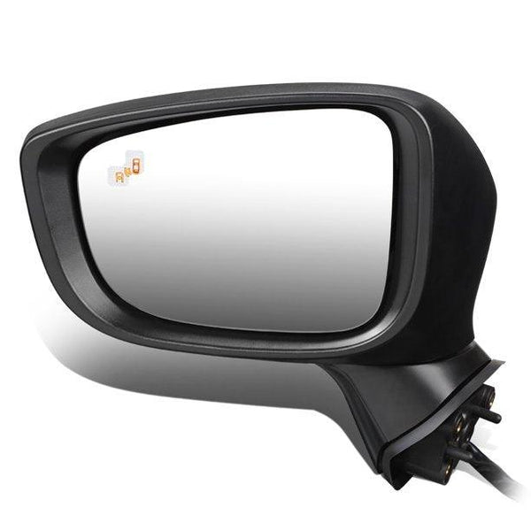 2017-2018 Mazda 3 Sport Mirror Driver Side Power Heated Ptm With Signal/Blind Spot Japan Built