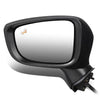 2017-2018 Mazda 3 Sport Mirror Driver Side Power Heated Ptm With Signal/Blind Spot Japan Built
