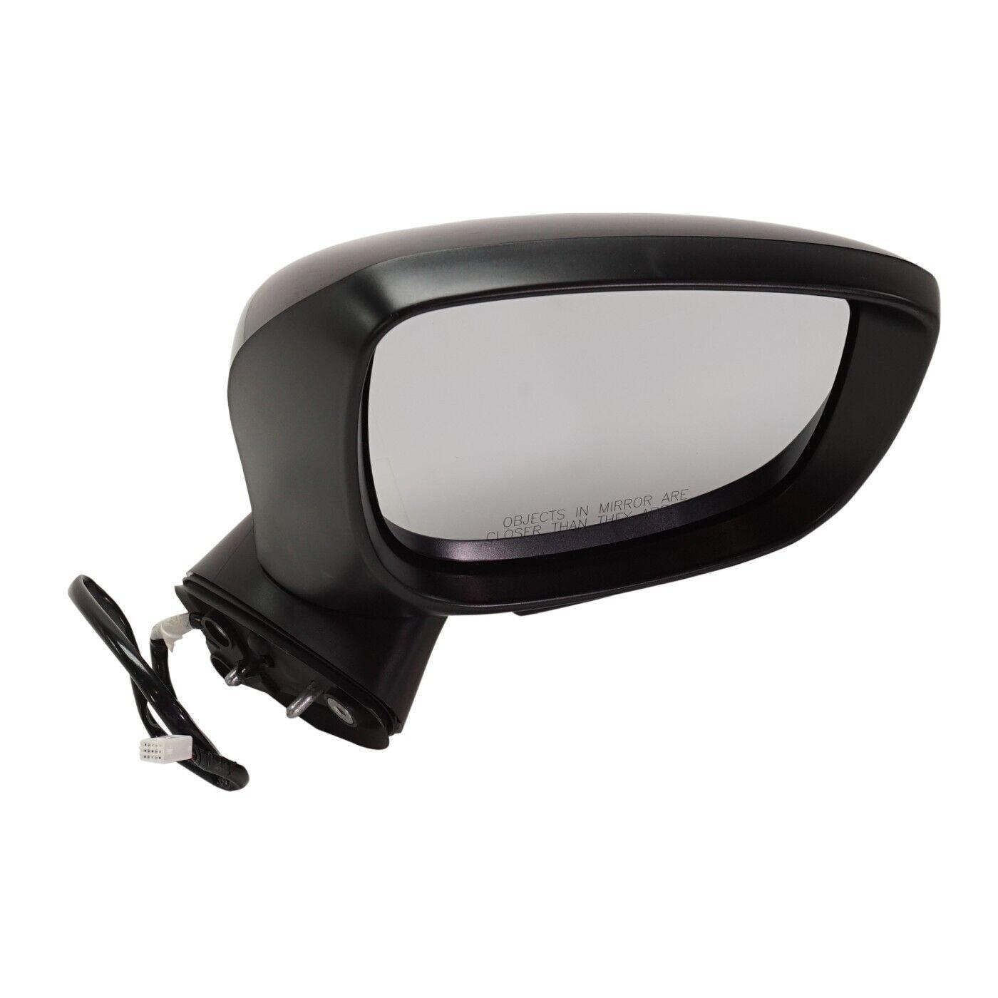 Rétroviseur extérieur côté passager Mazda CX-5 2015-2016, commande électrique PTM avec signal, référence 45030, MA1321207