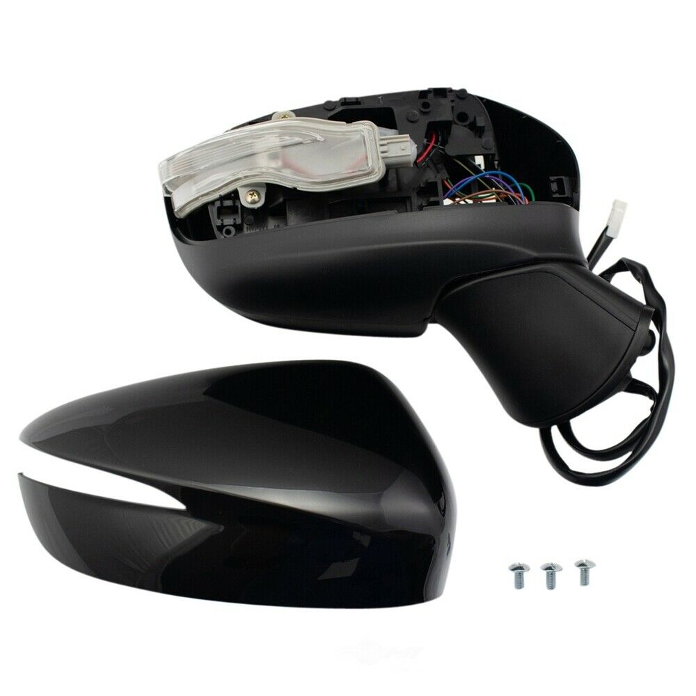 Rétroviseur extérieur côté conducteur pour Mazda CX-3 (2016-2021), électrique, avec clignotant et surveillance d'angle mort, MA1321216 - Hunt Parts