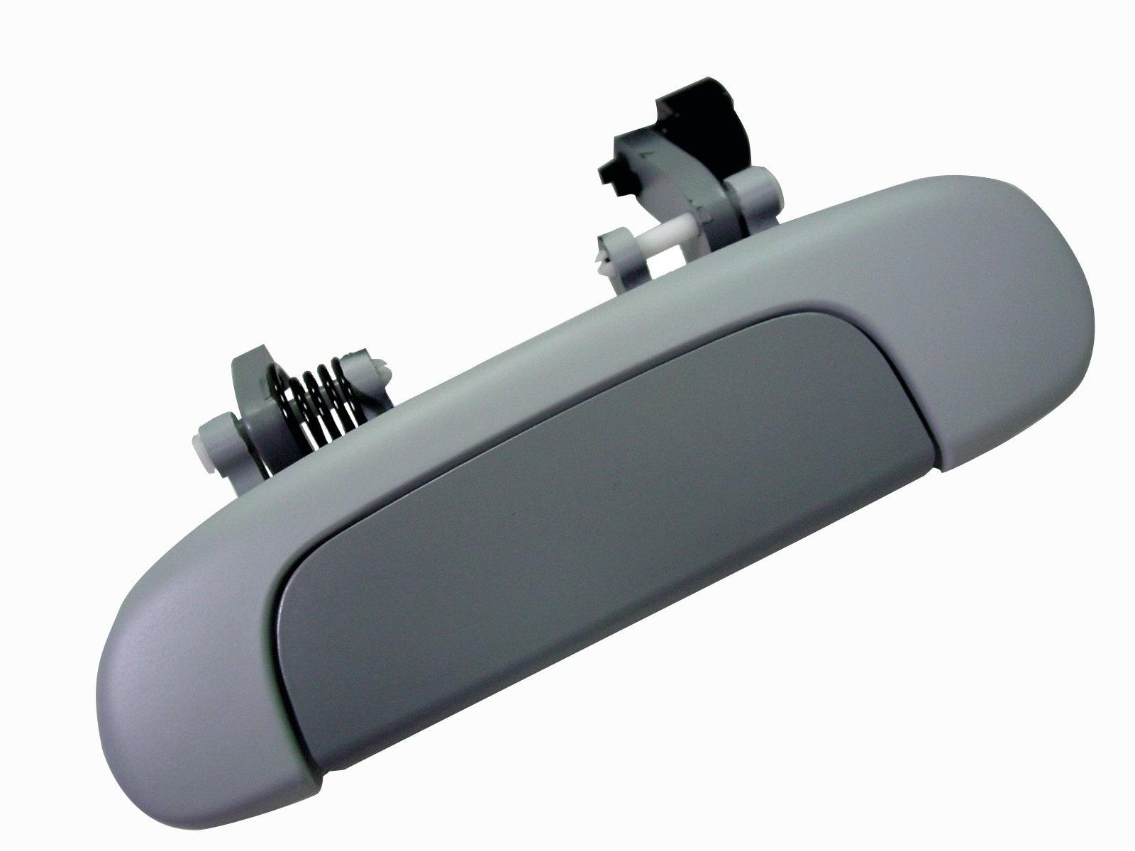 Poignée de porte arrière extérieure côté passager Mazda Protege 1999-2003, plastique noir lisse, MA1521101