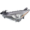2014-2018 Mazda 3 Head Lamp Driver Side Hid Without Auto Level Sedan/Hatch Back High Quality