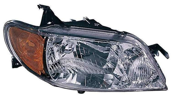 2001-2003 Mazda Protege Head Lamp Passenger Side Aluminum Bezel