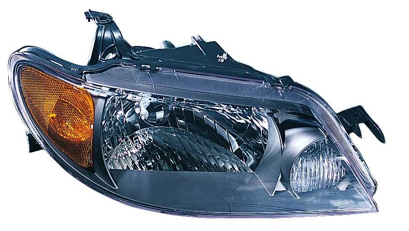 Phare avant côté passager Mazda Protege 2001-2003, enjoliveur métallique de haute qualité, MA2503120