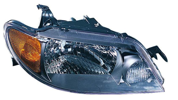 2001-2003 Mazda Protege Head Lamp Passenger Side Metal Coat Bezel High Quality