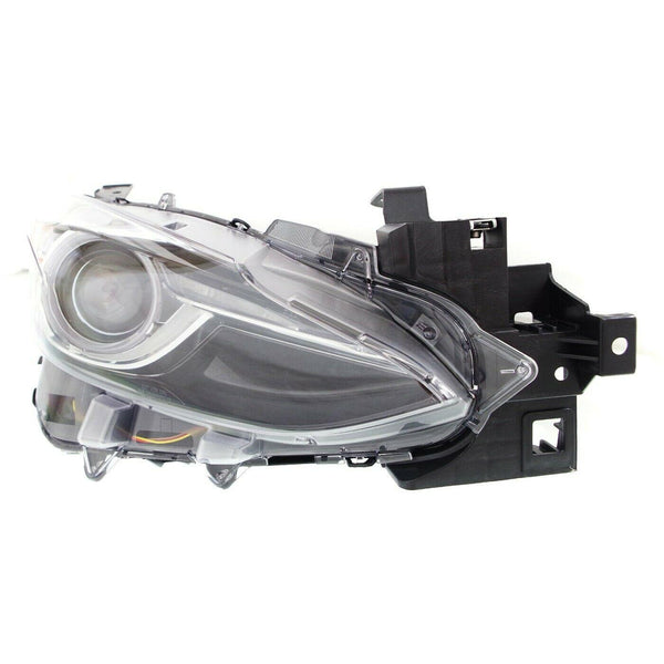 2014-2018 Mazda 3 Sport Head Lamp Passenger Side Hid Without Auto Level Sedan/Hatch Back High Quality