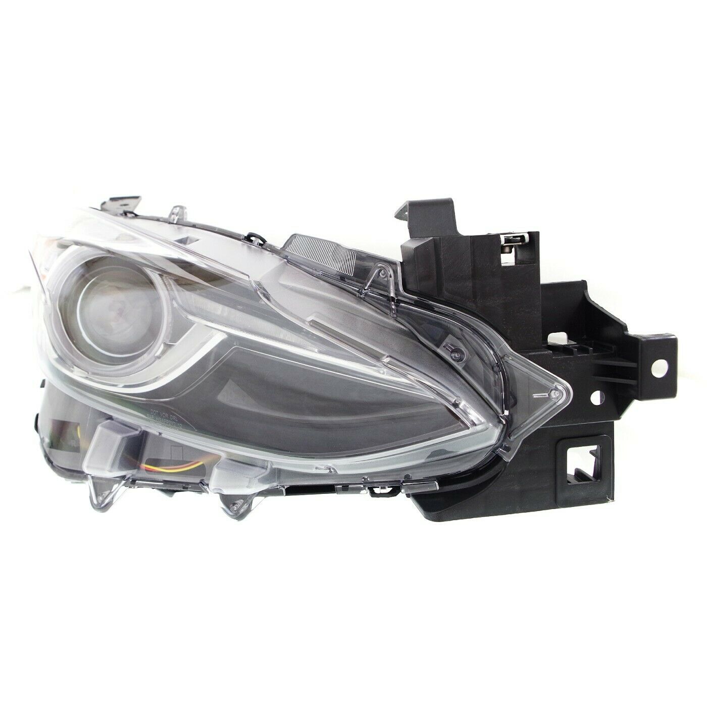 Phare avant côté passager Mazda Mazda 3 2014-2018 HID sans correcteur d'assiette automatique Berline/Hatchback Capa, MA2503145C - Hunt Parts