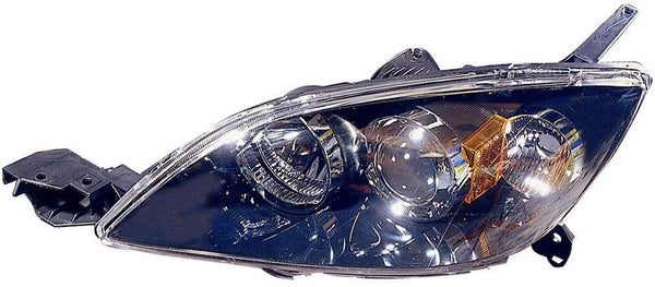 Head Lamp Driver Side Mazda Mazda 3 2004-2009 Hatchback Halogen Capa , Ma2518107C