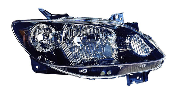 2004-2006 Mazda Mpv Head Lamp Driver Side With Rocker Mldgs Driver Side High Quality