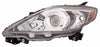 2008-2009 Mazda 5 Head Lamp Driver Side Halogen Black Bezel High Quality