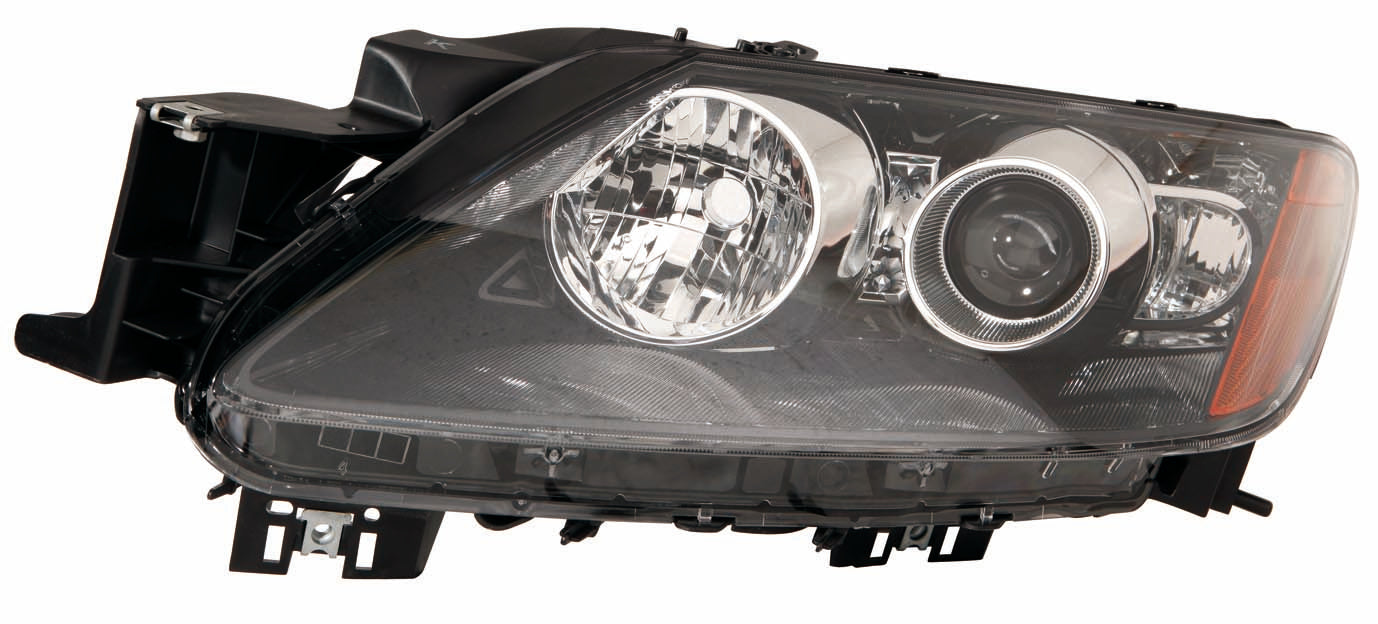 Phare avant gauche halogène avec clignotant pour Mazda CX-7 2010-2011, référence MA2518133C - Hunt Parts