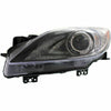 2010-2013 Mazda 3 Head Lamp Driver Side Hid Without Auto Level Control With Drl High Quality