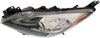 2010-2011 Mazda 3 Head Lamp Driver Side Hid Without Auto Level Control Without Drl High Quality