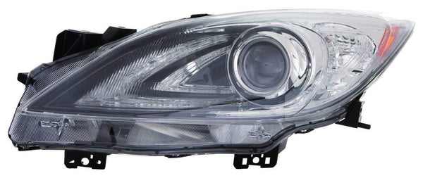 2010-2011 Mazda 3 Sport Head Lamp Driver Side Hid Without Auto Level Control Without Drl High Quality