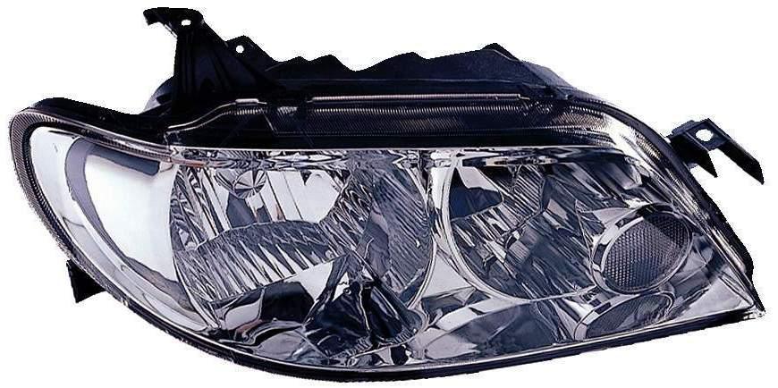 Phare avant côté passager pour Mazda Protege 5 2002-2003 (modèle à hayon), enjoliveur en aluminium de haute qualité, MA2519106