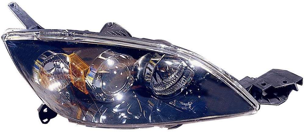 Phare avant côté passager pour Mazda 3 (2004-2009) à hayon, halogène, référence Ma2519107C - Hunt Parts