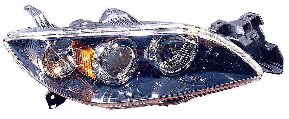Phare avant côté passager pour Mazda 3 berline Capa (2004-2009), référence Ma2519108C - Hunt Parts