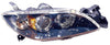 Head Lamp Passenger Side Mazda Mazda 3 2004-2009 Sedan Capa , Ma2519108C