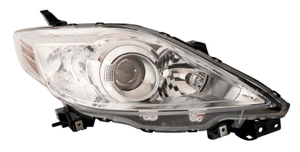 2008-2010 Mazda 5 Head Lamp Passenger Side Halogen With Chrome Bezel High Quality