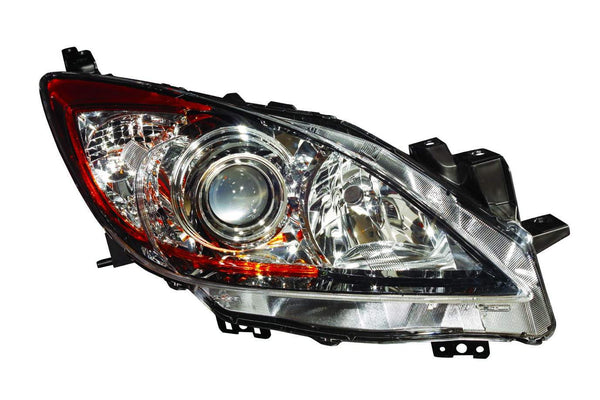 Head Lamp Passenger Side Mazda Mazda 3 2010-2013 Halogen Without Sky Activ Capa , Ma2519130C
