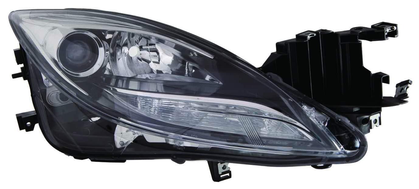 Phare avant côté passager Mazda 6 2011-2013 halogène haute qualité, MA2519141