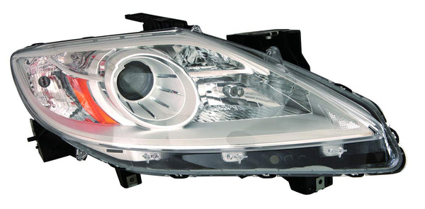 Head Lamp Passenger Side Mazda Cx9 2010-2012 Halogen Capa , Ma2519145C