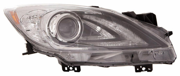 2010-2011 Mazda 3 Sport Head Lamp Passenger Side Hid Without Auto Level Control Without Drl High Quality