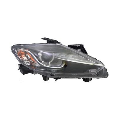 Phare avant côté passager Mazda CX-9 2013-2015, capuchon HID, MA2519159C - Hunt Parts