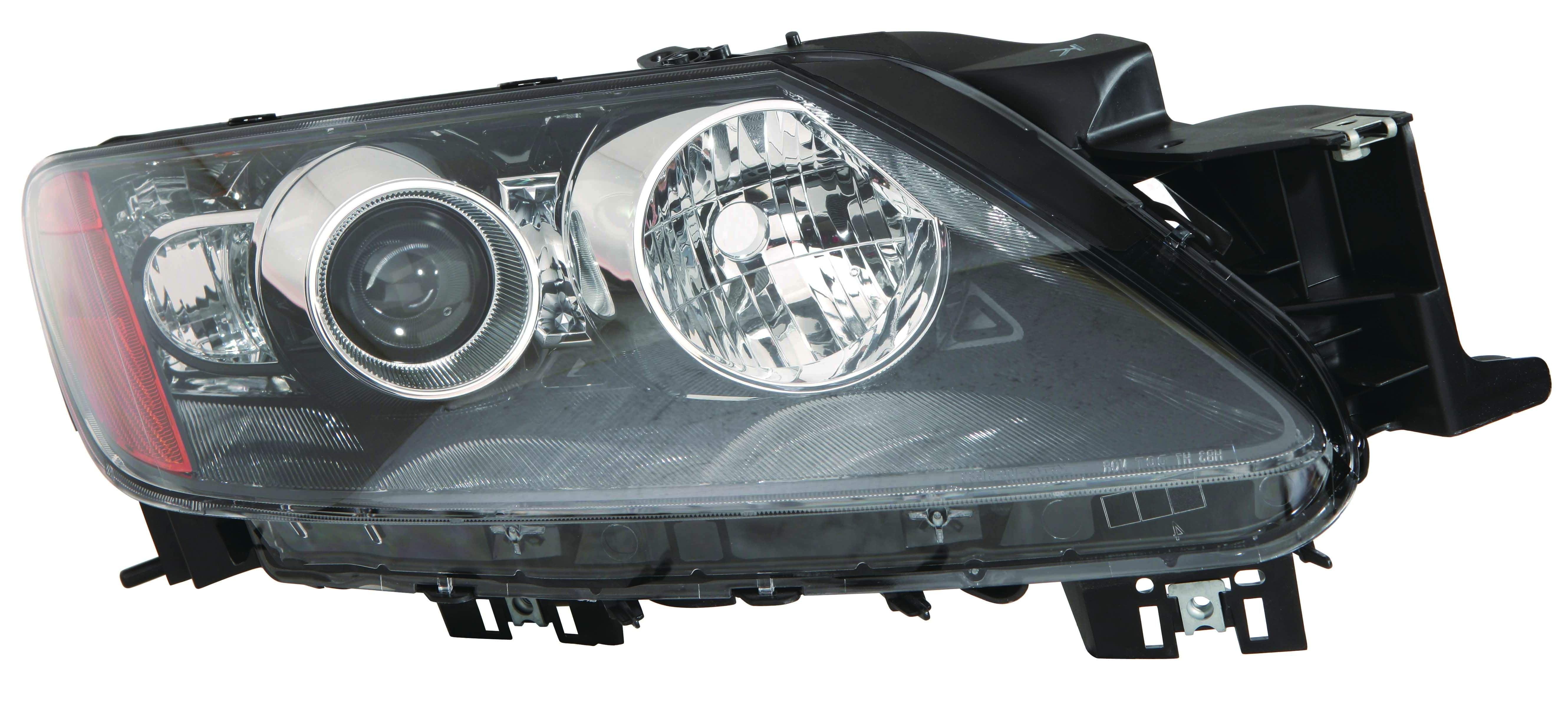 Phare avant côté passager Mazda CX-7 2011-2012 halogène sans clignotant haute qualité, MA2519162