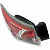 2010-2013 Mazda 3 Tail Lamp Driver Side Without Led Standard Hatch Back High Quality