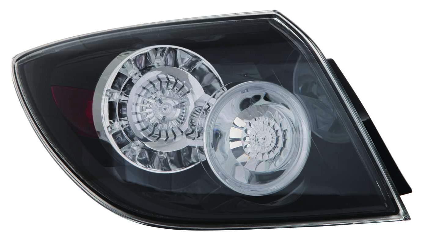 Feu arrière côté passager pour Mazda 3 2005-2009 à hayon, type LED haute qualité, MA2801135