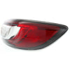 2010-2013 Mazda 3 Tail Lamp Passenger Side Without Led Sedan High Quality