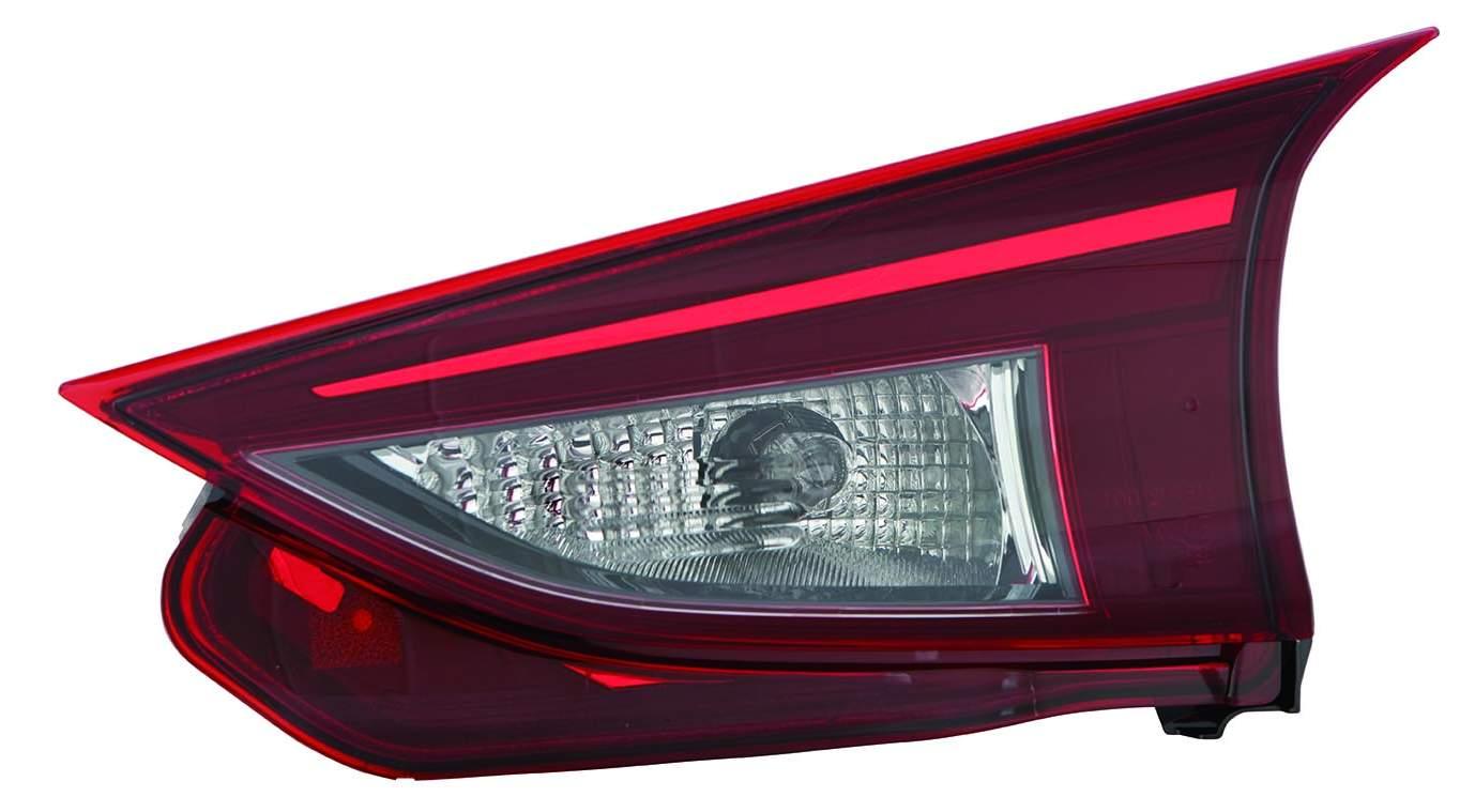 Feu de coffre côté passager pour Mazda 3 Sport 2014-2018 (feu de recul), ampoule de haute qualité, fabrication japonaise, référence MA2803114.