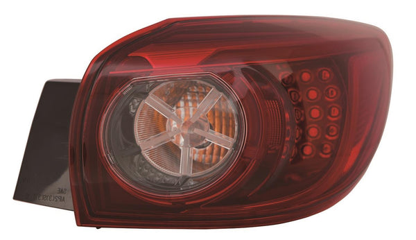 2014-2018 Mazda 3 Tail Lamp Passenger Side Led Japan Built Hatch Back High Quality