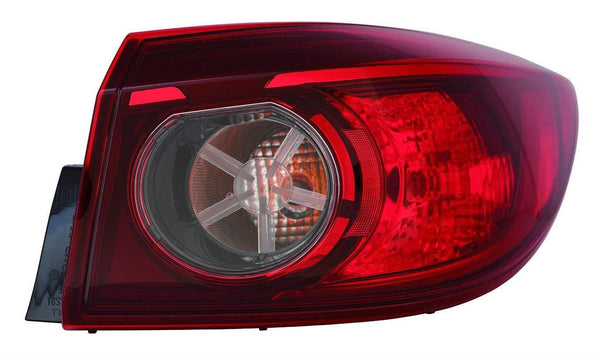 Tail Lamp Passenger Side Mazda Mazda 3 2014-2018 Sedan Bulb Type Mexico Build Capa , Ma2805123C
