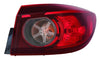 2014-2018 Mazda 3 Tail Lamp Passenger Side Sedan Bulb Type Mexico Build High Quality