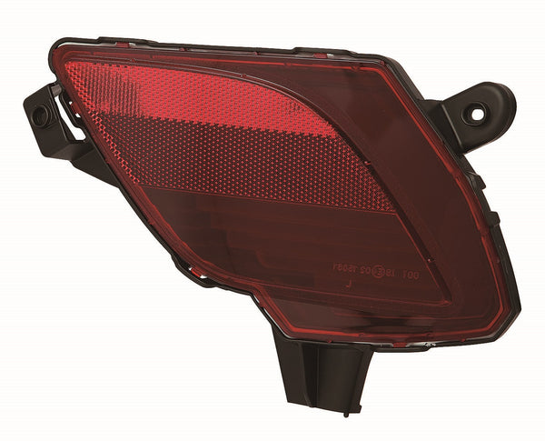 Reflector Rear Passenger Side Mazda Cx5 2013-2016 On Bumper Capa , Ma2831101C