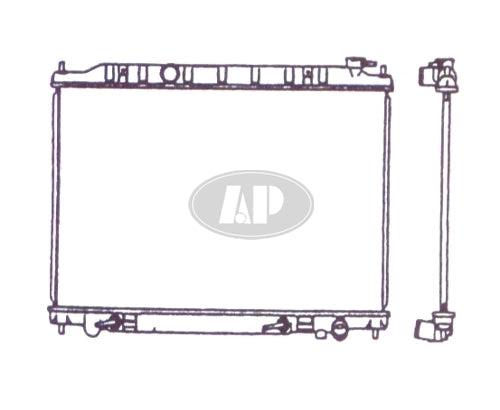 2004-2009 Mazda 3 Radiator (2696)