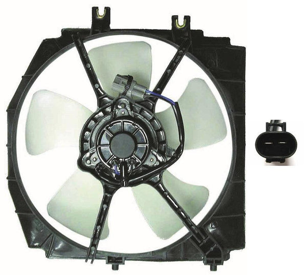 2002-2003 Mazda Protege 5 Radiator Fan Assembly Driver Side At