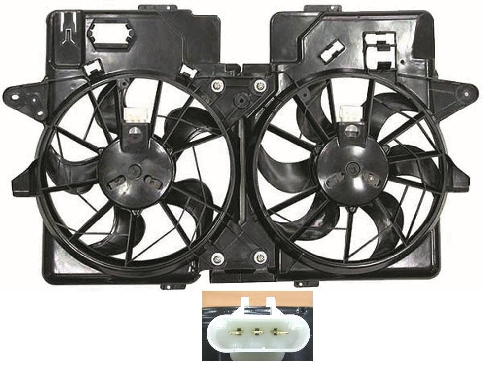 Ensemble ventilateur de refroidissement Ford Escape 2001-2004 4 cylindres, MA3115120