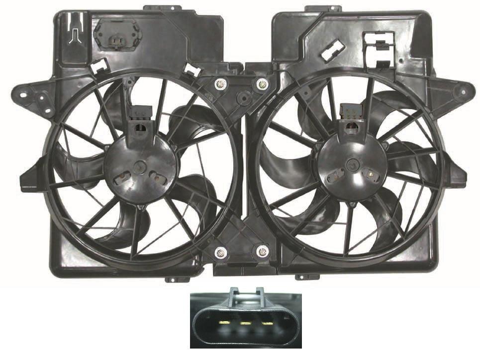 Ensemble ventilateur de refroidissement Mazda Tribute 2001-2004 V6, MA3115121